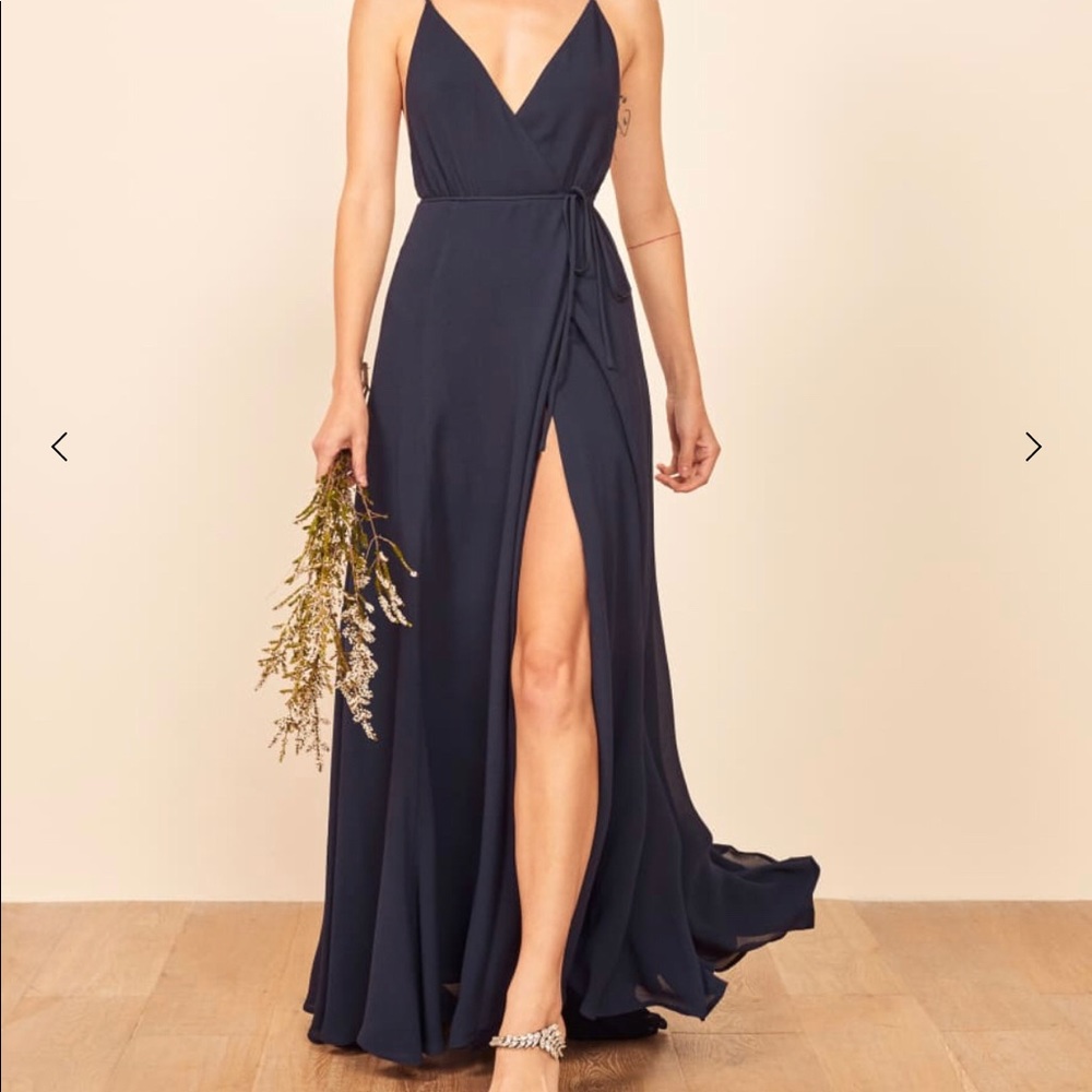 Reformation callalily dress